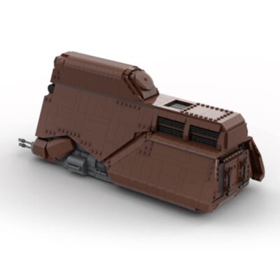 MOC-107021 Tech Multi-troop transporters Vehicle 1866 Stück/Brown Bausets