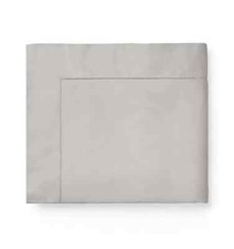 SFERRA FIONA 3200 Full/Queen Duvet Cover Cotton Sateen GREY 88 X 92" NIP