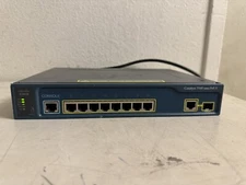 Cisco WS-C3560-8PC-S 8 Ethernet 10/100 ports, 1 dual-purpose 10/100/1000 Switch