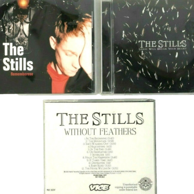 The Stills 3 CD Lot Rememberese Logic Break Heart Without Feathers Promo 2003-06