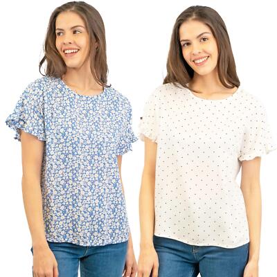 m&s polka dot blouse