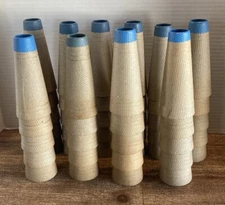 Vintage 50 Cone Shaped Spools (great for crafting) LAST SET!