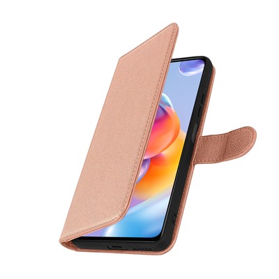Folio Case for Xiaomi Redmi Note 11 Pro Plus Wallet Function Stand pink