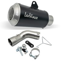 EndschalldäMpfer LeoVince LV-10 Schwarz Mit Zulassung FüR Kawasaki Z 900 17-24