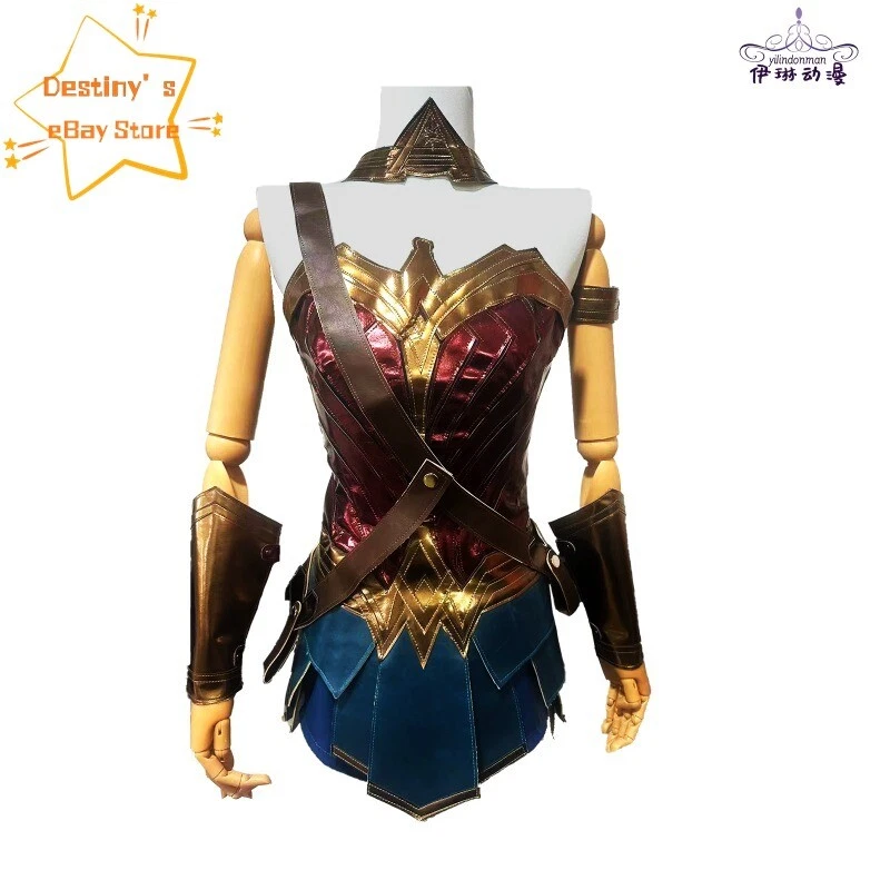 Женщина кино Чудо-женщина Диана принц Хэллоуин косплей вечеринки Cotume платье для взрослых - Изображение 4 из 4