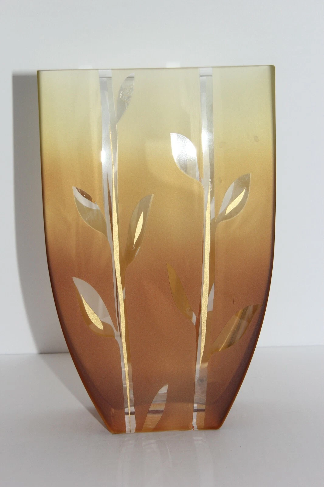 Frosted Glass Vase -