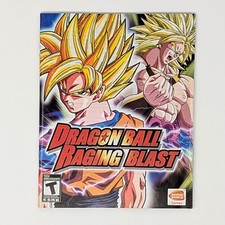 Dragon Ball: Raging Blast PS3 Manual No Game 