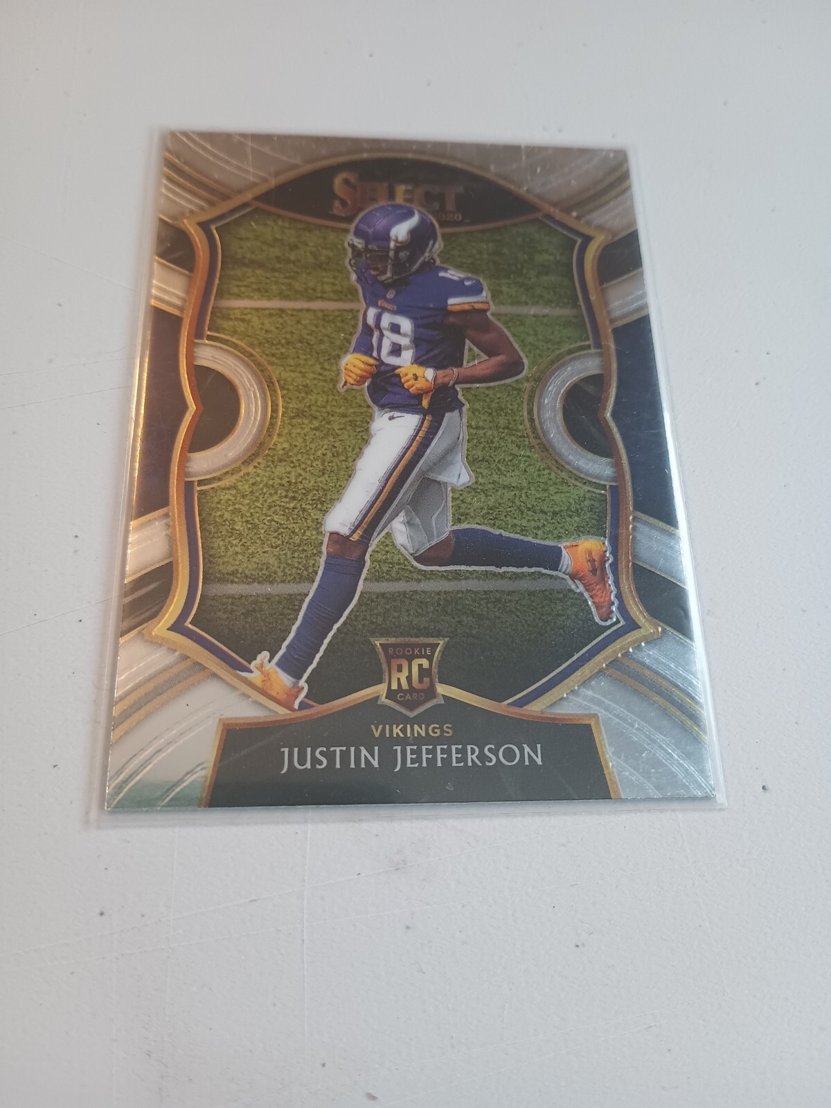 2020 Select Justin Jefferson Concourse Rookie RC #61 Vikings