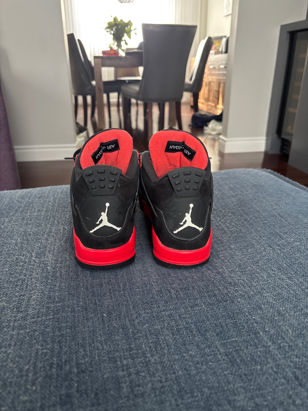 jordan 4 red thunder size 7 men