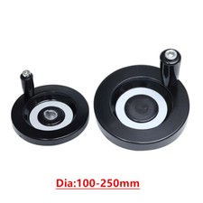 Aluminum Alloy Machine Hand Wheel for Lathes 100-250mm Lathe Milling Engineering