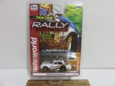 Auto World slot car 1975 Ford Escort Rally World Stage