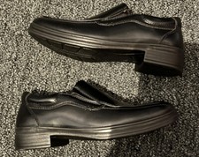 Deer Stags Wise Black Kids Youth Dress Loafers Sz 13M Casual Formal Shoes