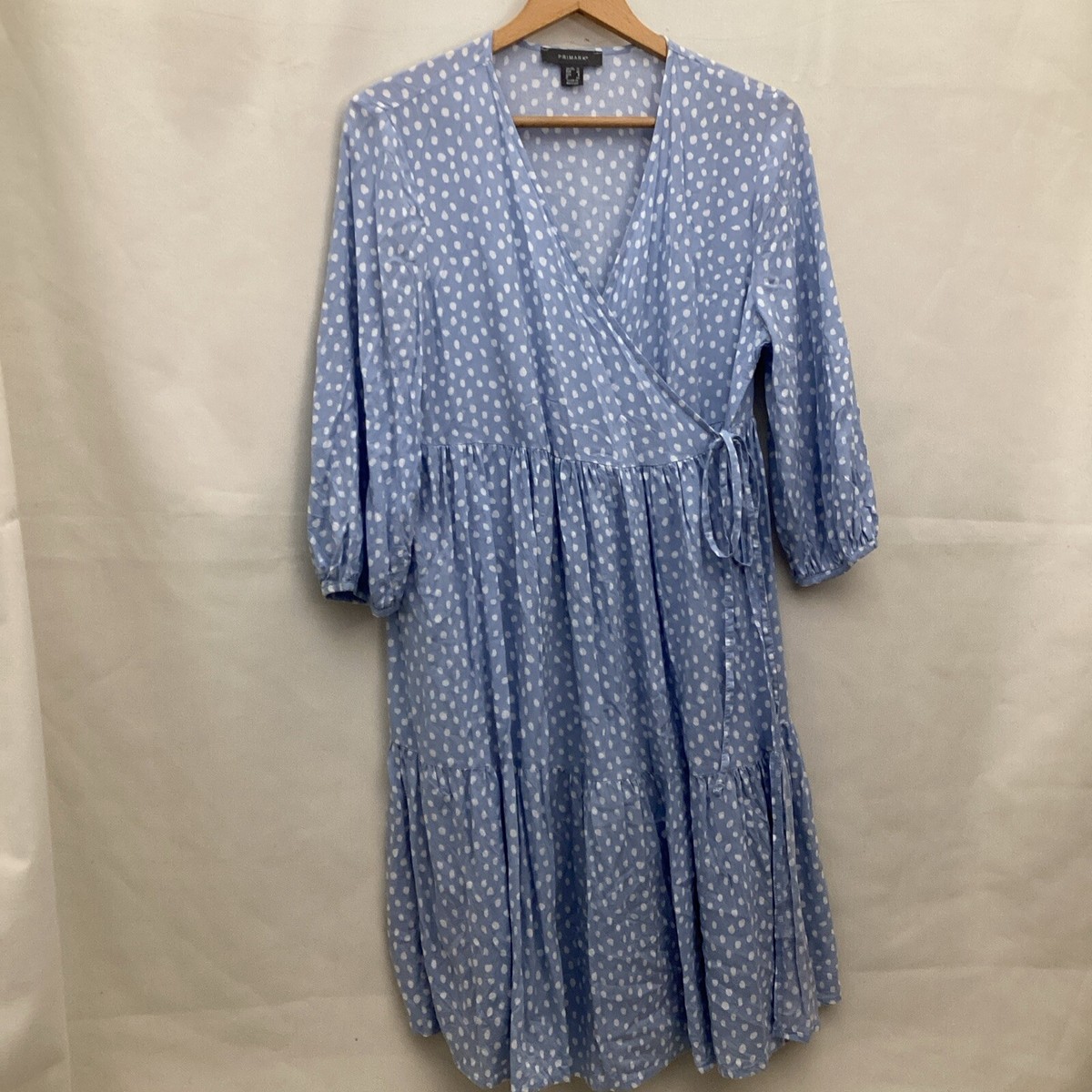 blue primark dress Light Blue V Neck Plaeted Beach Dress & Reviews - Light Blue - Sustainable  Beach Dress