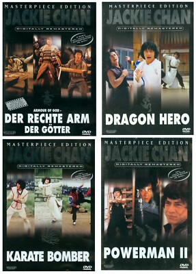 CHAN, Jackie - DVD Set 1 - 8 - 10 DVD sehr gut