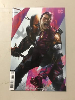 DEATHSTROKE #38 NM FRANCESCO MATTINA COVER B VARIANT- DC COMICS 2019