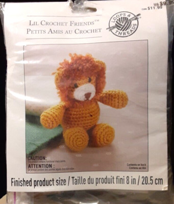 Loops & Threads Lil Crochet Friends  NIB