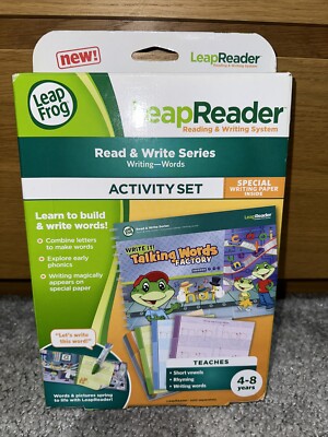 LeapFrog Leap Reader Lesen & Schreiben Aktivität Set Wörter