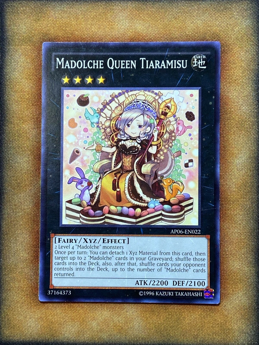 Yugioh Madolche Queen Tiaramisu AP06-EN022 Common NM
