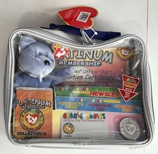 TY Beanie Baby - Official Club Membership Kit Platinum Edition New With Tags