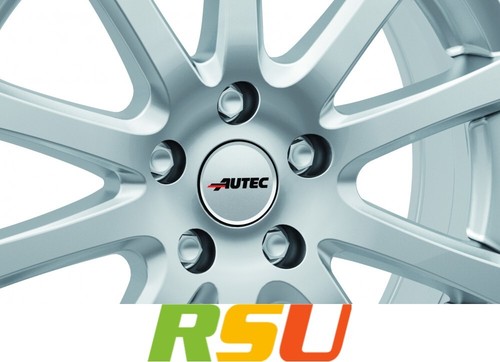 Autec Typ S - Skandic brillantsilber 7.5x18" ET38 LK5 114.3 ML 70 Alufelgen 1... - Bild 3 von 3