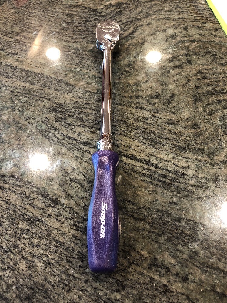 Snap On fhld80 dual 80 3/8 drive purple long hard grip ratchet | eBay