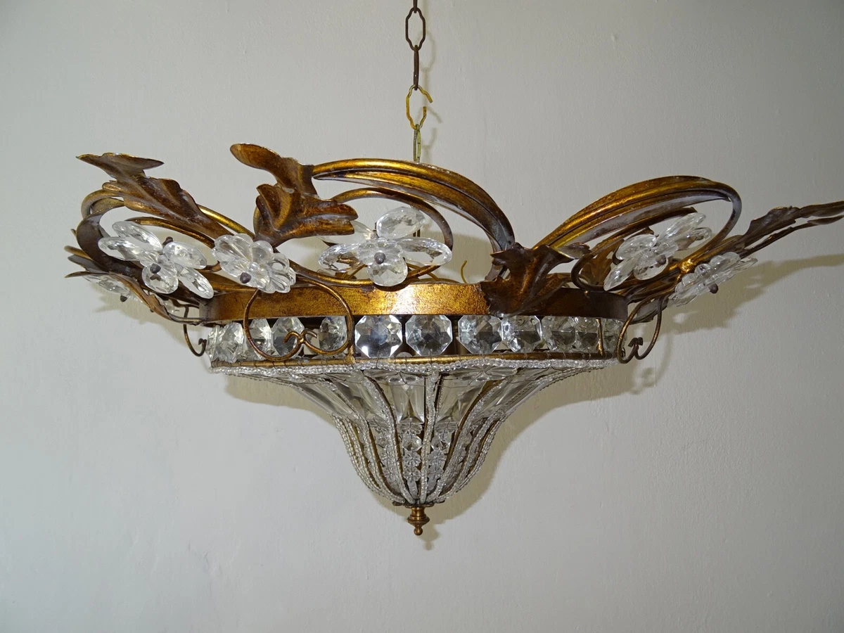 6 light beaded chandelier online