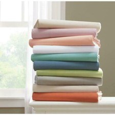 4 PCs Sheet Set 1000 Thread Count Egyptian Cotton Solid Colors King Size