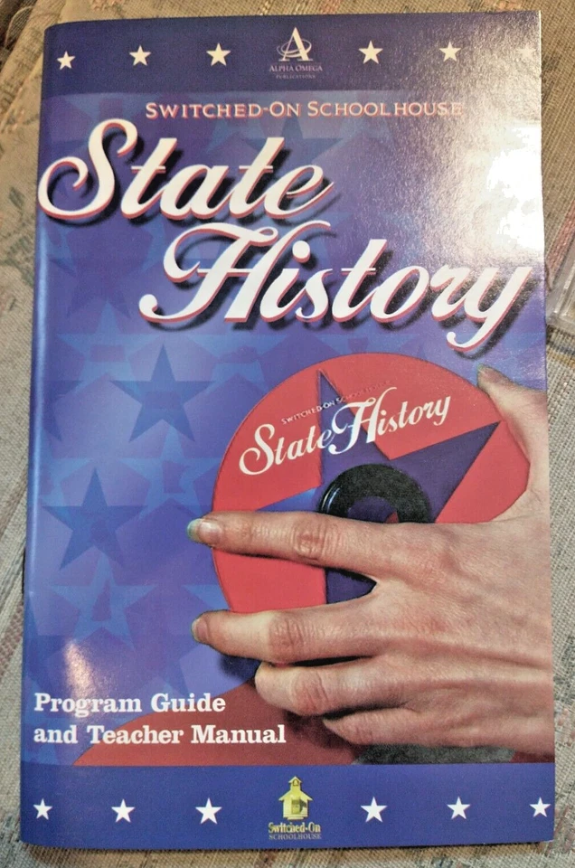 Alpha Omega Switched On Schoolhouse Ohio State History Sealed CD Teacher Manual - Image 3 of 4
