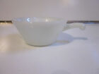 Anchor Hocking Oven-Proof Milk Glass 240 Usa Handled Crock Soup Chili Bowls