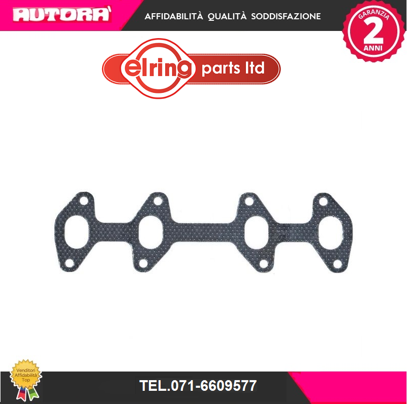 375070 Guarnizione, Collettore gas scarico (ERLING).