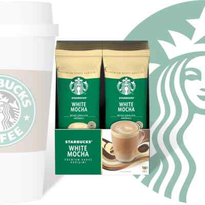 Starbuck Instant Coffee Vanilla/Mocha/Cappuccino/Caramel/Latte/Whte Mocha/Toffee