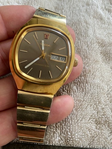 Vintage Omega Watch Day Date Mega 