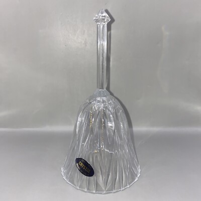 Style Brite 24% Full Lead Crystal Bell 7-1/8 American Made