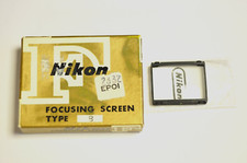 Nikon focusing screen Type B for F/ F2 SLR cameras as shown.