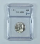 1945-S Washington Quarter MS66 ICG