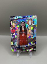 2025 Panini Prizm WNBA - Rookie Variation Georgia Amoore #140 Ice Prizm (RC)