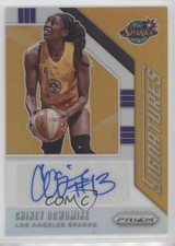 2020 Panini Prizm WNBA Signatures Silver Chiney Ogwumike #SG-COG Auto 00zd