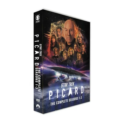 Star Trek Picard: the Complete Series Season 1-3 (DVD, 9-Disc Box Set) Region 1