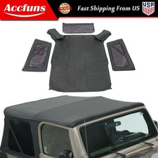 Soft Top Tinted Rear Windows For Jeep Wrangler 2007-2009 2-door Replacement Us