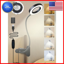 Reinhoo 10X Magnifying Glass Light5 Colors10 Brightness Reading Lamp58 Led