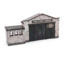 Scale Model Scenery KX110 - Backstreet Low Relief Garage - OO Gauge
