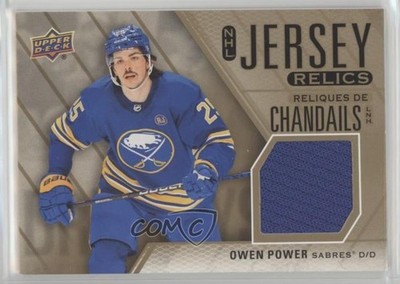 2024-25 Upper Deck Tim Hortons Collector's Series Jersey Relics Owen Power 1pc9