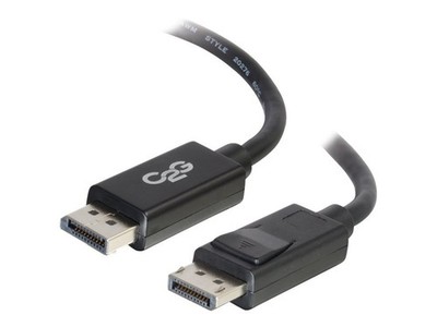 C2G/Cables to Go 54401 6ft DisplayPort Cable - Digital Audio Video M/M - Black 1