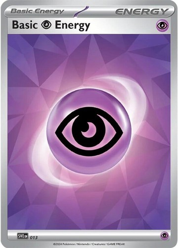 Basic Psychic Energy Holofoil 013 SVE: Scarlet & Violet Energies