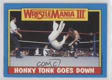 1987 Topps WWF Honky Tonk Man Jake The Snake Roberts #52 1md