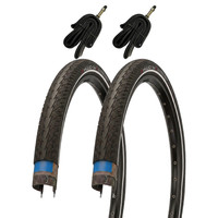2X 28 Zoll Fahrradreifen 700X35C Kevlar 2.5Mm Pannenschutz 37-622 SchläUche Dv