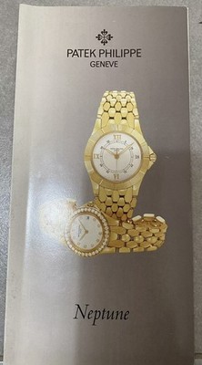 Patek Philippe Vintage Brochure Booklet Neptun