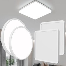 LED Deckenlampe Deckenleuchte Panel Wohnzimmer Schlafzimmer Bad Flurlampe IP44