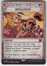 Skullcrack R Outlaws of Thunder Junction: Breaking News 27 MTG