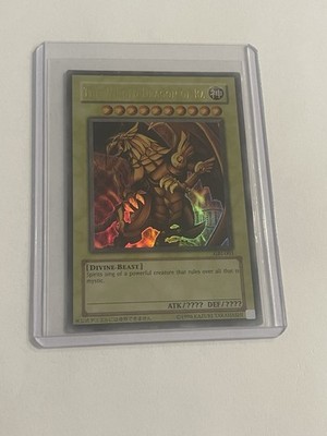 Konami The Winged Dragon of Ra GBI-003 Secret Rare Foil Unlimited EN NM